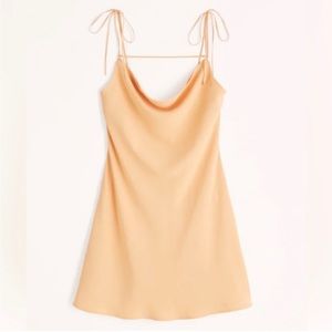 NWT - Removable Strap Cowl Neck Mini Dress